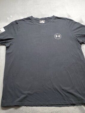 Under Armour Wounded Warrior Project Heat Gear Stretch T-shirt Black Mn Sz 2XL